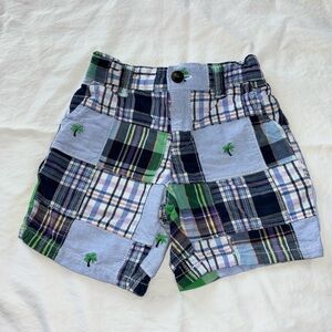 Janie and Jack Infant patchwork shorts 12-18 months